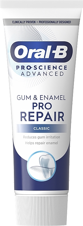 Pasta do zębów - Oral-B Pro-Science Advanced Gum & Enamel Pro Repair Classic — Zdjęcie N11