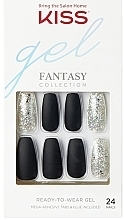 Kup Zestaw sztucznych paznokci, rozmiar L - Kiss Gel Fantasy Ready to Wear Fake Nails A Whole New World