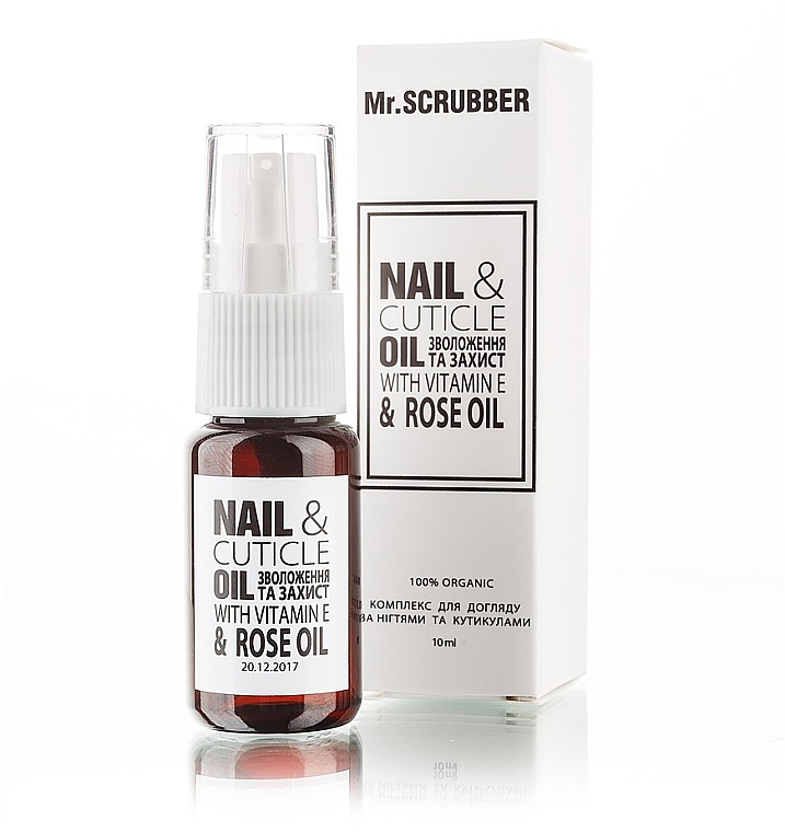 Kompleks do pielęgnacji paznokci i skórek - Mr.Scrubber Nail & Cuticle Oil Complex — Zdjęcie N1