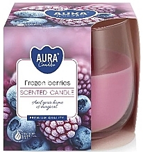 Świeca zapachowa w szkle Frozen Berries - Bispol Scented Candle — Zdjęcie N1