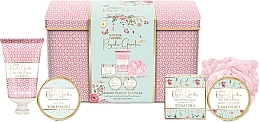 Zestaw, 6 produktów - Baylis & Harding Royale Garden Rose, Poppy & Vanilla Luxury Pamper Keepsake Tin Gift Set — Zdjęcie N1