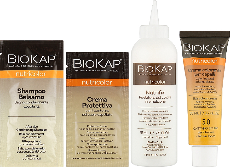 Farba do włosów - BiosLine Biokap Nutricolor Tinta — Zdjęcie N2
