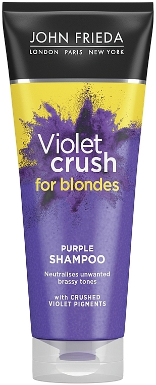 Szampon przywracający chłodny odcień blondu - John Frieda Sheer Blonde Violet Crush — фото N1