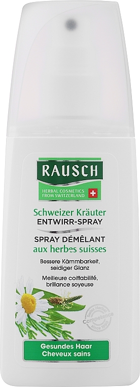 Odżywka do włosów w sprayu - Rausch Swiss Herbal Detangling Spray Conditioner — Zdjęcie N1