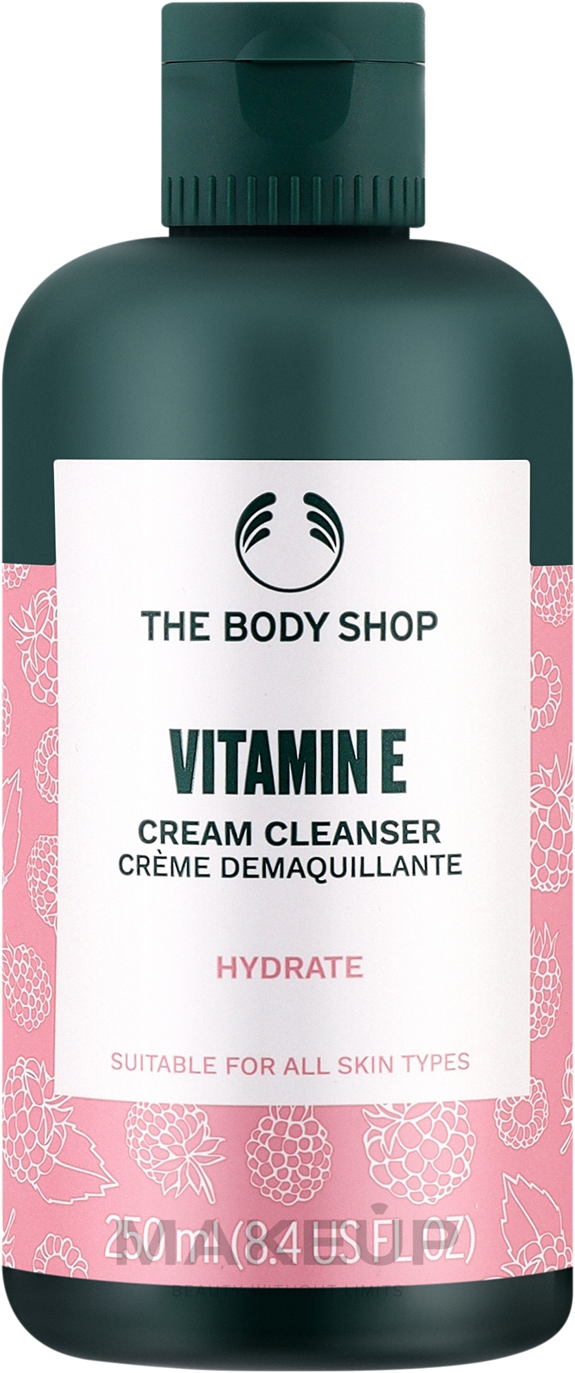 Krem oczyszczający z witaminą E - The Body Shop Vitamin E Cream Cleanser New Pack — Zdjęcie 250 ml
