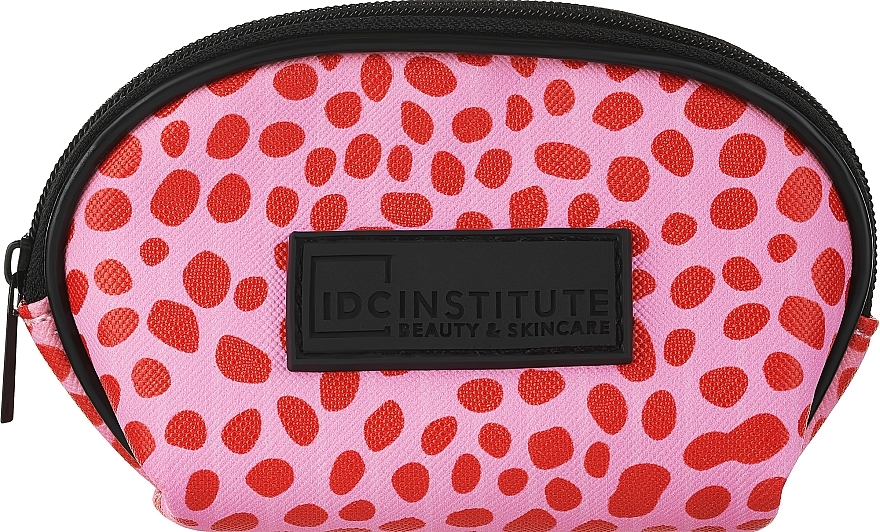 Minikosmetyczka, różowo-czerwona - IDC Institute Makeup Bag — Zdjęcie N1