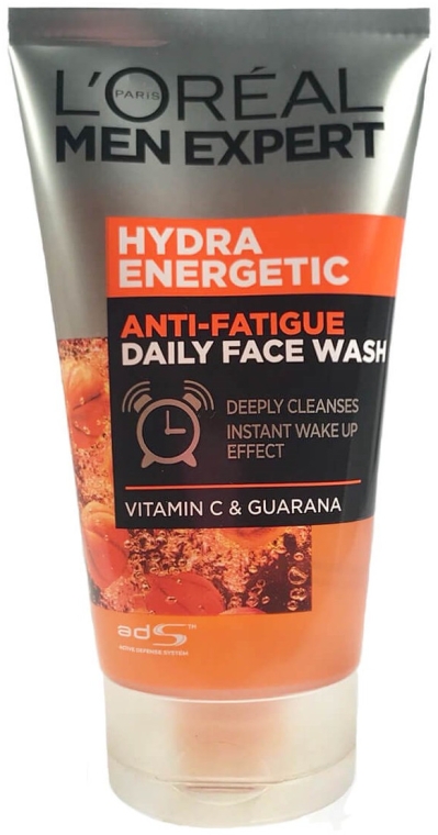 Żel do mycia twarzy - L'Oreal Paris Men Expert Hydra Energetic Anti-Fatigue Face Wash — Zdjęcie N1