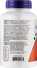 L-Tryptophan na dobry nastrój i spokojny sen - Now Foods L-Tryptophan — Zdjęcie N3