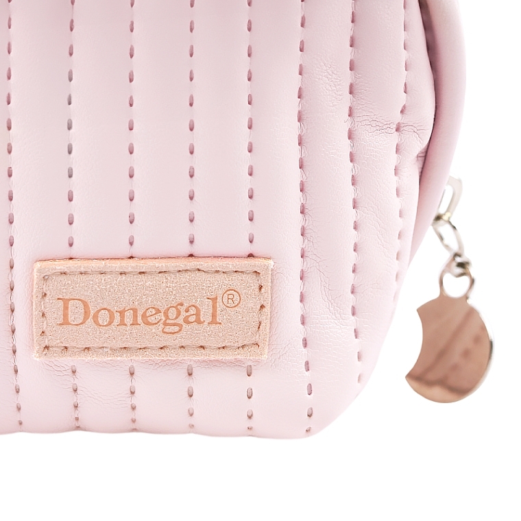 Kosmetyczka, 4809, różowa - Donegal — Zdjęcie N2