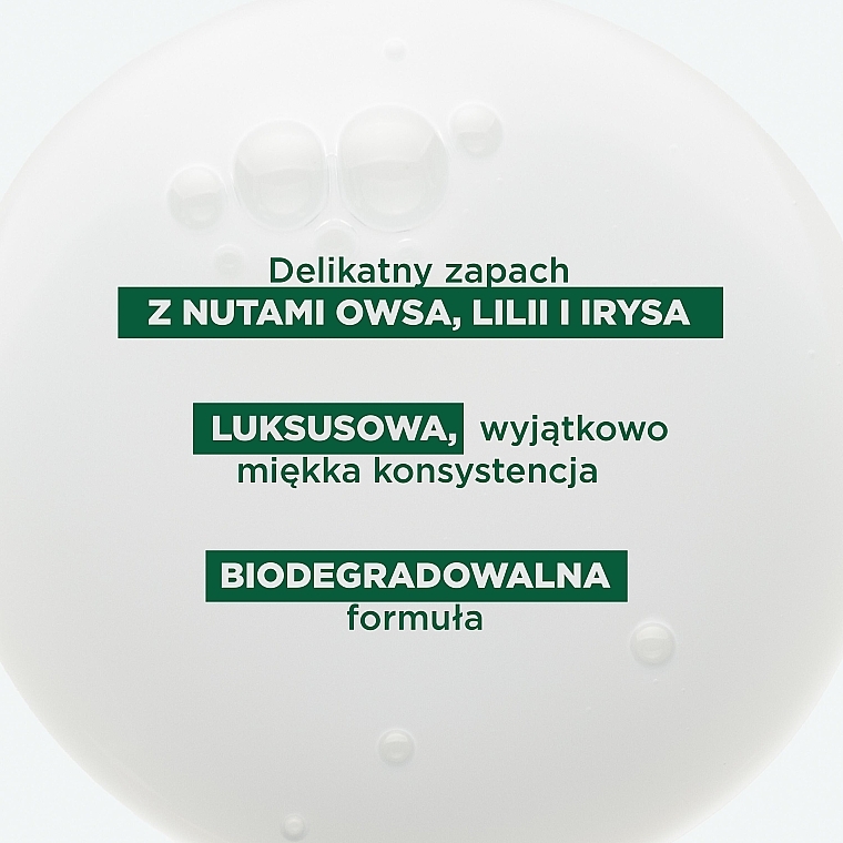 Delikatny szampon do włosów z mleczkiem owsianym - Klorane Gentle Shampoo With Oat Milk — Zdjęcie N3