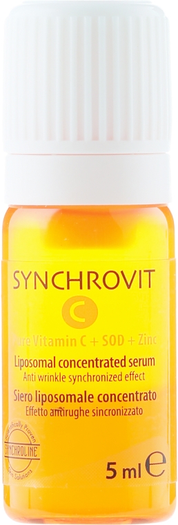 Liposomalne serum przeciw starzeniu się skóry - Synchroline Synchrovit C Serum — Zdjęcie N2