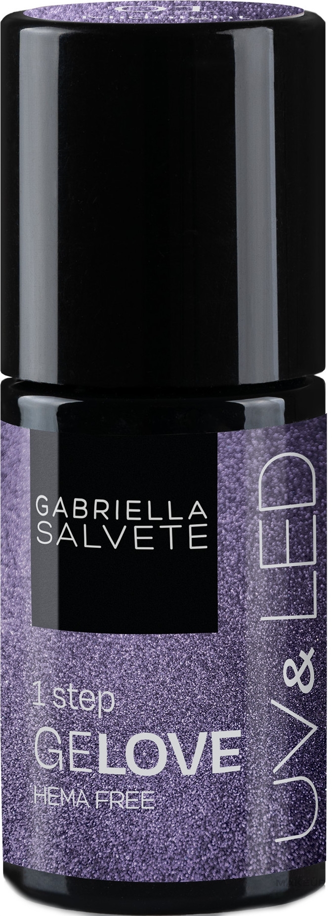 Lakier do paznokci - Gabriella Salvete Over The Moon Hema Free GeLove 1 Step — Zdjęcie 01 - Midnight