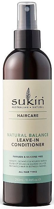 Odżywka w sprayu do włosów bez spłukiwania - Sukin Natural Balance Leave-In Conditioner — Zdjęcie N1
