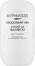 Kup Dezodorant w kulce Ekstrakt z bambusa - Byphasse 48h Deodorant Bamboo Extract