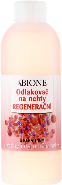 Zmywacz do paznokci - Bione Cosmetics Regenerative Nail Polish Remover — Zdjęcie N1