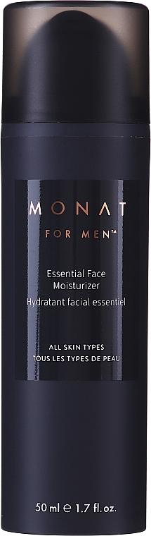 Nawilżający krem ​​do twarzy - Monat For Men Essensial Moisturizing Face Cream — Zdjęcie N3