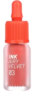 Tint do ust - Peripera Ink Airy Velvet Lip Tint — Zdjęcie 03 - Cartoon Coral