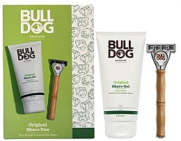 Kup Zestaw - Bulldog Skincare Original Shave Duo Set (shv/gel/175ml + razor)