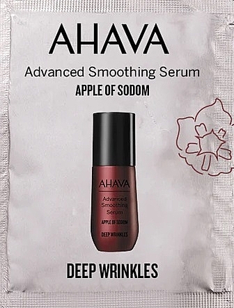 Wygładzające serum do twarzy - Ahava Apple Of Sodom Advanced Smoothing Serum (próbka) — Zdjęcie N1