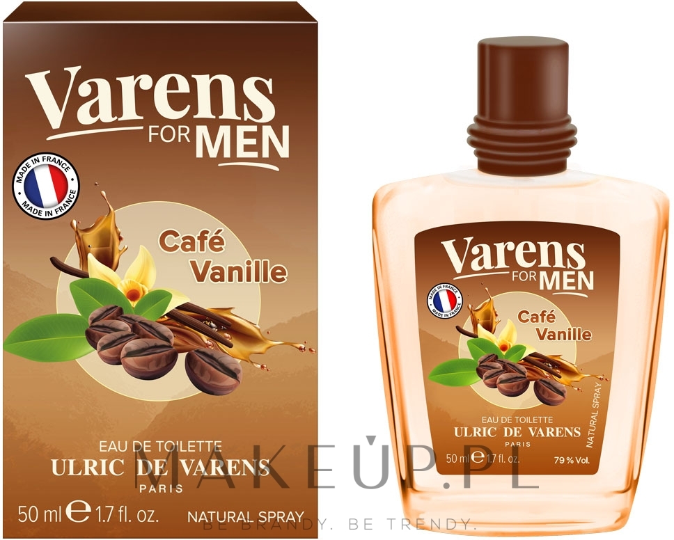 Ulric de Varens Varens For Men Cafe Vanille - Woda toaletowa — Zdjęcie 50 ml