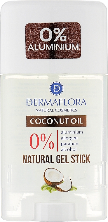 Dezodorant w sztyfcie z olejem kokosowym - Dermaflora Natural Gel Stick Coconut Oil