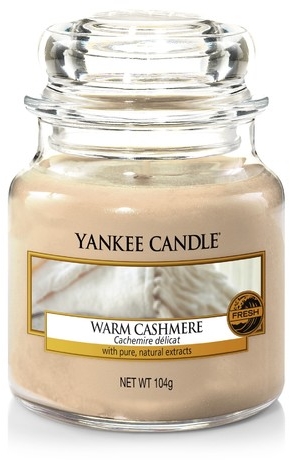 Świeca zapachowa w słoiku - Yankee Candle Warm Cashmere — Zdjęcie N3