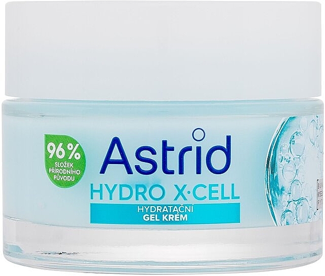 Nawilżający żel-krem do skóry normalnej i mieszanej - Astrid Hydro X-Cell Hydrating Gel Cream — Zdjęcie N1