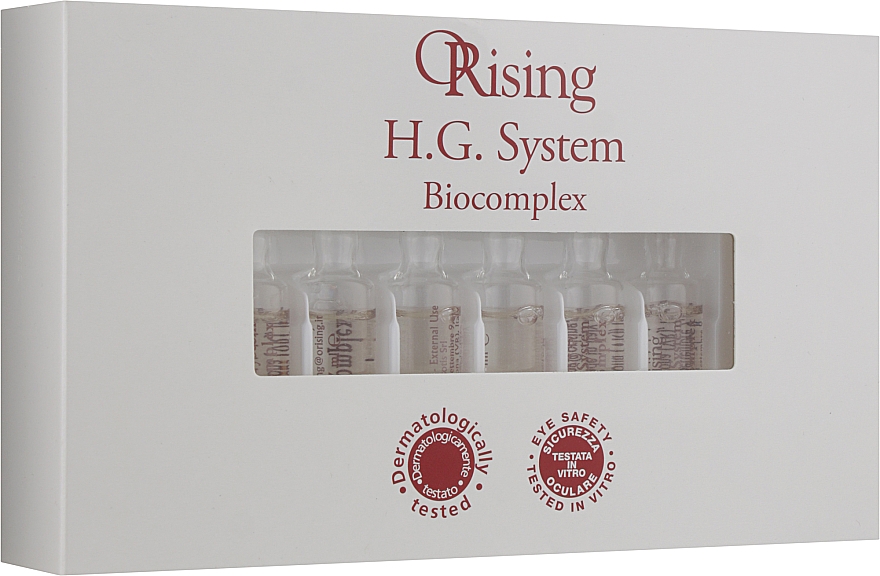 Lotion przeciw wypadaniu włosów w ampułkach - Orising H.G. System Biocomplex — Zdjęcie N1