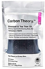 Złuszczające mydło do ciała z olejkiem z drzewa herbacianego - Carbon Theory Charcoal & Tea Tree Oil Exfoliating Body Soap Bar — Zdjęcie N1