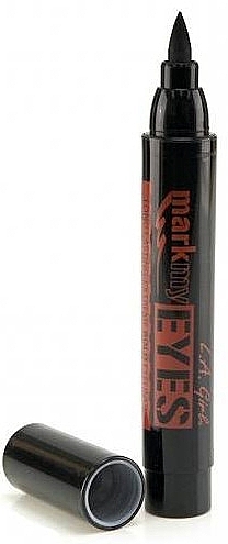 Eyeliner - L. A. Girl Mark My Eyes Bold Liquid Eyeliner — Zdjęcie N1