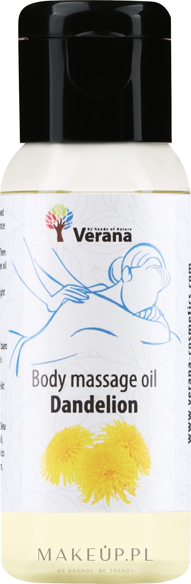 Olejek do masażu ciała Dandelion - Verana Body Massage Oil  — Zdjęcie 30 ml