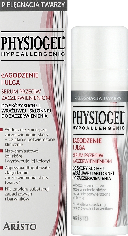 Serum do twarzy przeciw zaczerwienieniom - Physiogel — Zdjęcie N2
