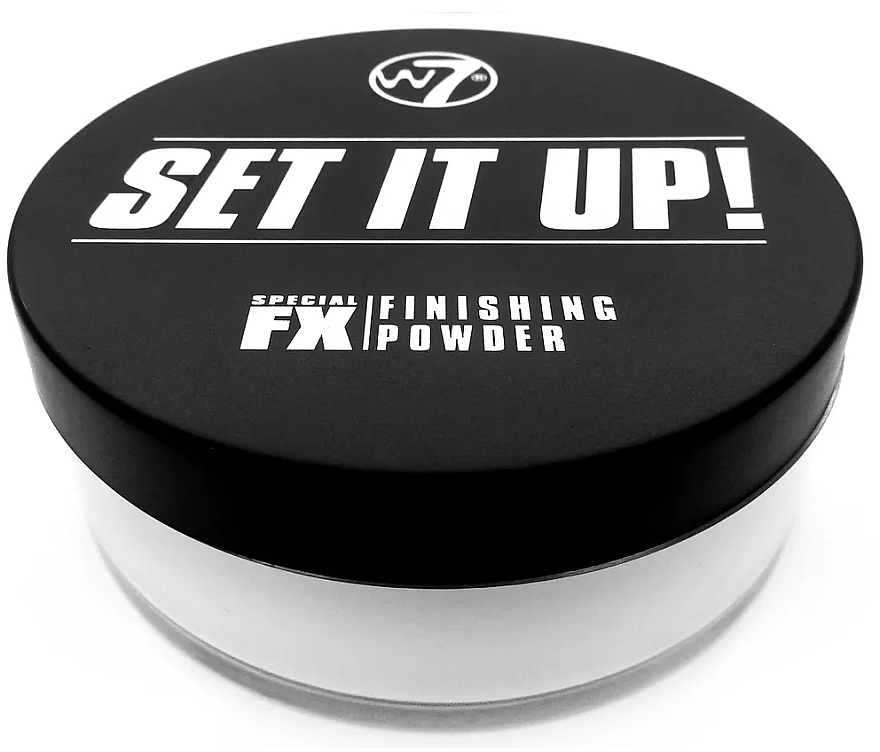 Sypki puder do twarzy - W7 Set It Up! Special FX Finishing Powder — Zdjęcie N2