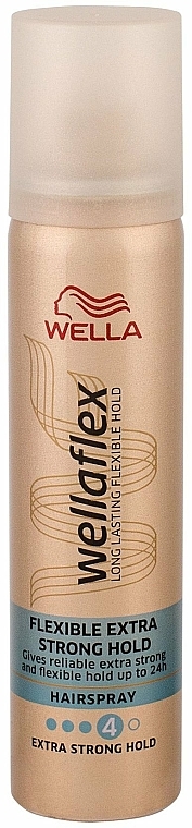 Lakier do włosów - Wella Wellaflex Flexible Extra Strong Hold — Zdjęcie N2