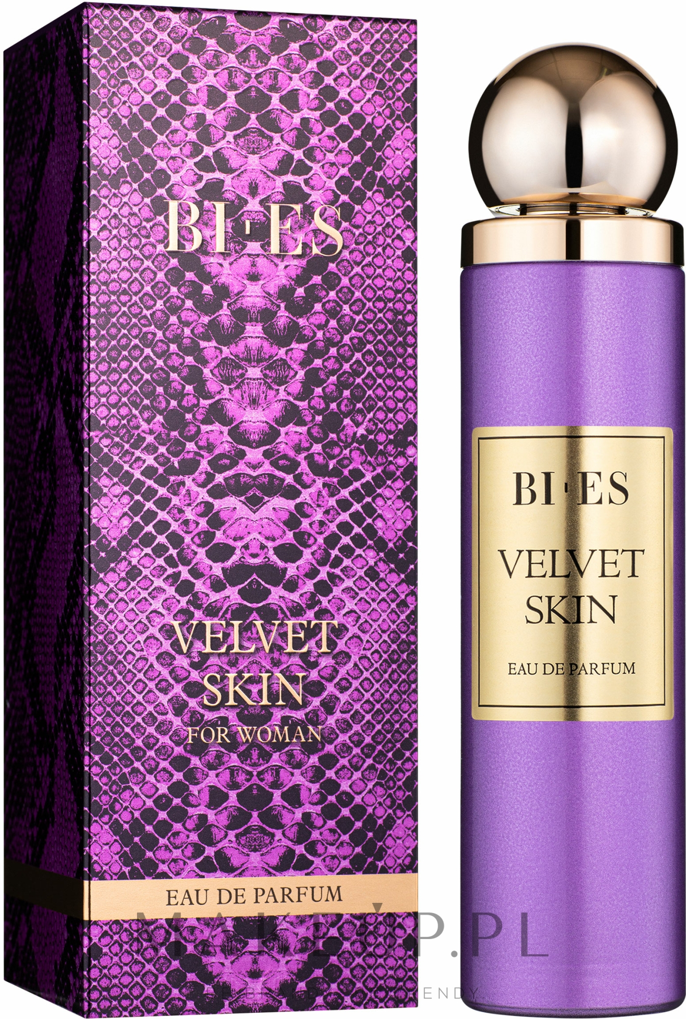Bi-es Velvet Skin For Woman - Woda perfumowana — Zdjęcie 100 ml