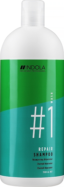 Odbudowujący szampon do włosów - Indola Innova Repair Shampoo — Zdjęcie N3