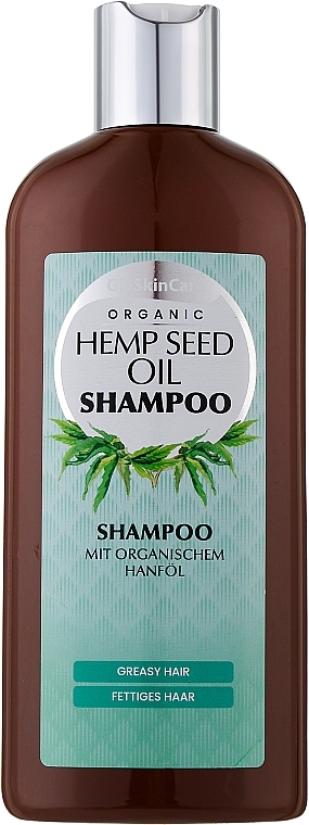 Szampon z organicznym olejem konopnym - GlySkinCare Organic Hemp Seed Oil Shampoo — Zdjęcie N1