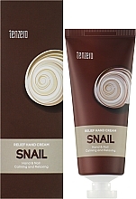Krem do rąk z mucyną ślimaka - Tenzero Relief Hand Cream Snail — Zdjęcie N2