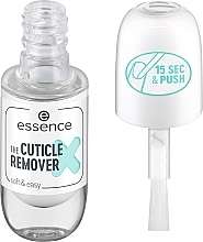 Szybki i łatwy środek do usuwania skórek - Essence The Cuticle Remover Soft And Easy — Zdjęcie N2