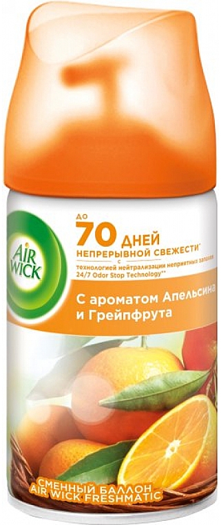 Odświeżacz powietrza Pomarańcza i grejpfrut - Air Wick Pure