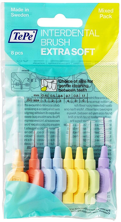 Zestaw szczoteczek międzyzębowych - TePe Interdental Extra Soft Brushes — Zdjęcie N1