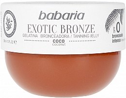 Kup Galaretka kokosowa do opalania - Babaria Exotic Bronze Tanning Jelly
