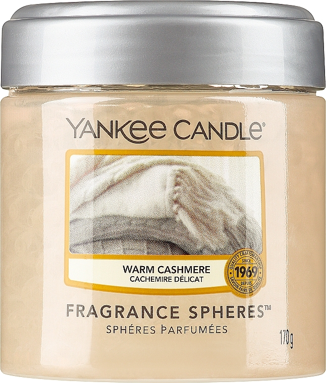 Perełki zapachowe - Yankee Candle Warm Cashmere Fragrance Spheres — Zdjęcie N1