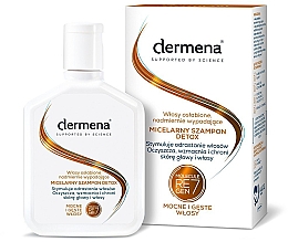 Kup Micelarny szampon przeciw nadmiernemu wypadaniu włosów - Dermena Hair Care Detox Shampoo