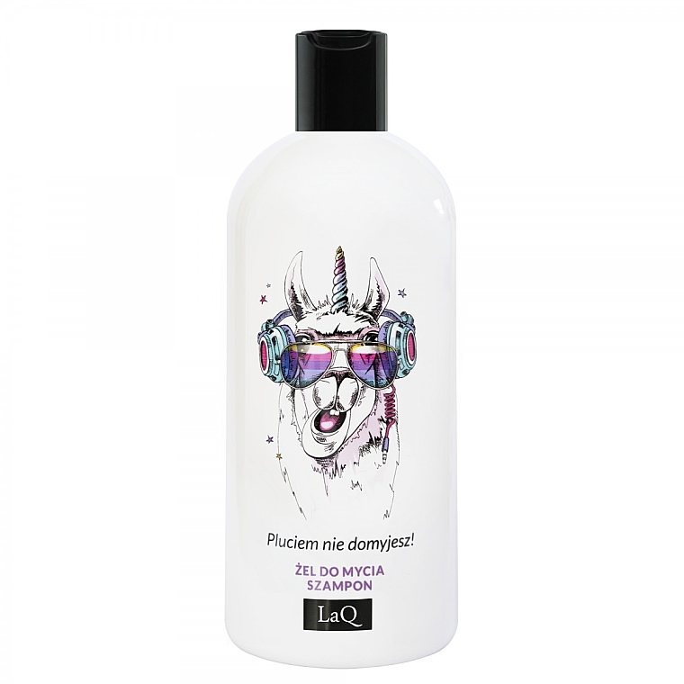 Szampon i żel pod prysznic Lama - LaQ Washing Gel And Hair Shampoo 2 In 1 Lama — Zdjęcie N1