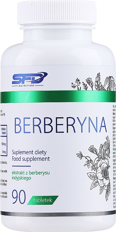 Suplement diety Berberyna - SFD Nutrition Berberyna — Zdjęcie N1