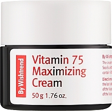 Kup Witaminowy krem ​​do twarzy z ekstraktem z rokitnika zwyczajnego - By Wishtrend Vitamin 75 Maximizing Cream