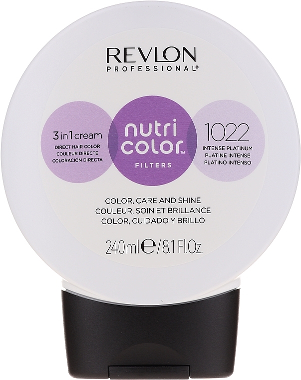 PRZECENA! Tonujący krem-balsam do włosów, 240 ml - Revlon Professional Nutri Color Filters * — Zdjęcie N1