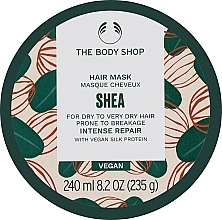 Maska do intensywnej regeneracji włosów z masłem shea - The Body Shop Shea Intense Repair Hair Mask  — Zdjęcie N3