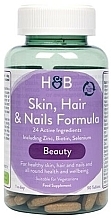 Suplement diety, 90 szt - Holland & Barrett Skin Hair Nails Formula — Zdjęcie N1
